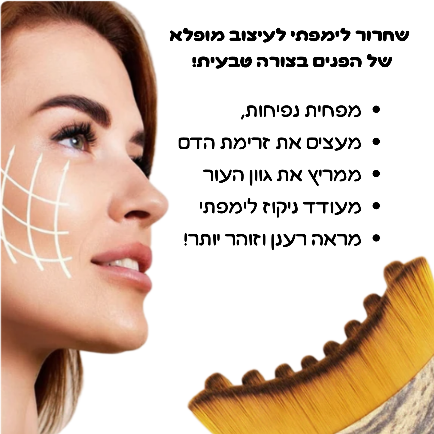 Lymphatic Contour Brush – מברשת העיסוי