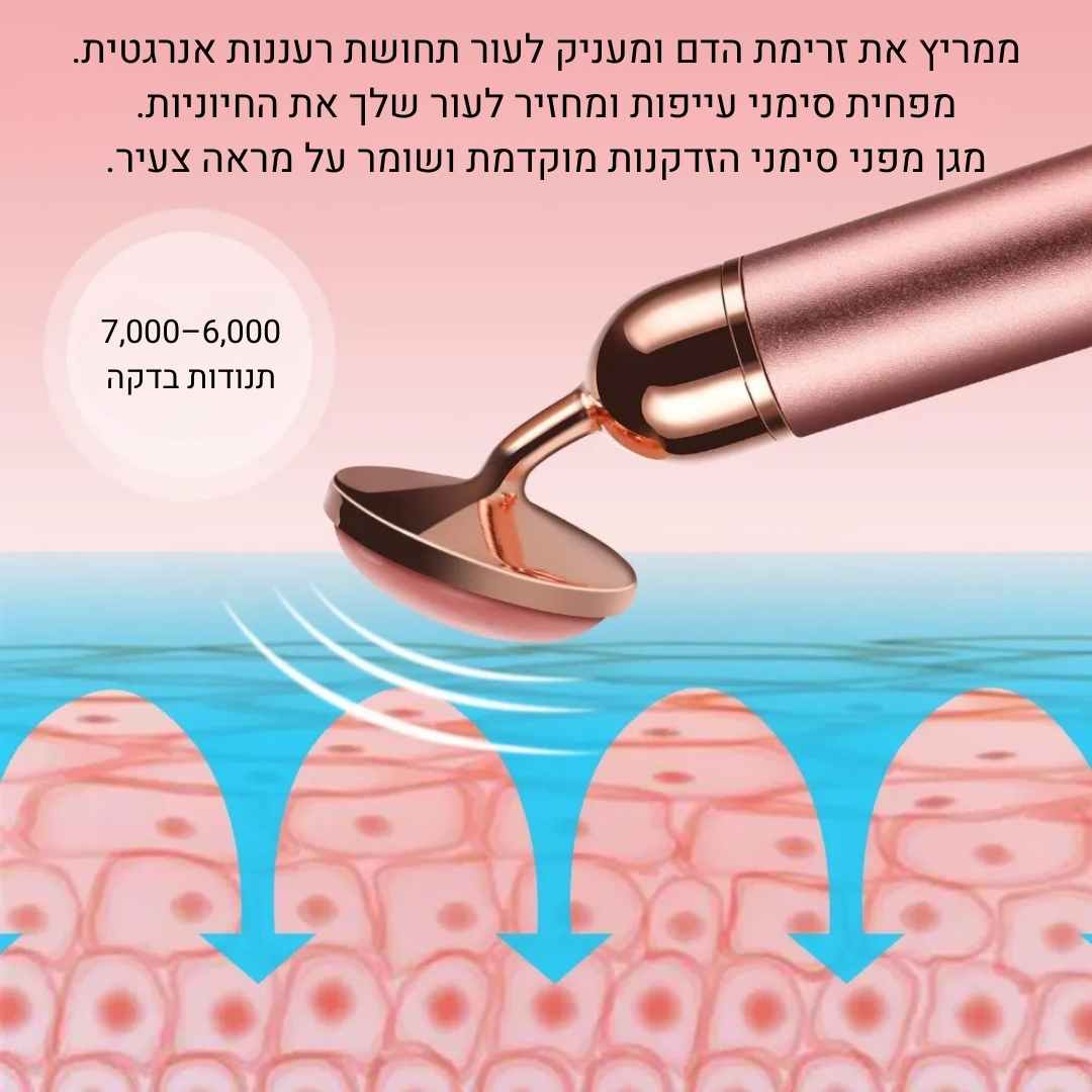 רולר 4 ב-1 - הרולר שמחזיר לעור שלך את הזוהר